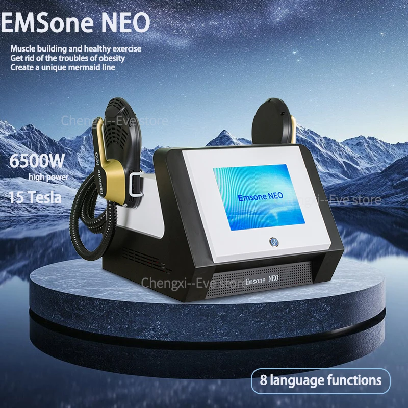 

Body Sculpt Machine Emsone NEO Rf Fat body Slim Burning Muscle Stimulation Body Sculpt Portable Ems Machine 2 Handles High Power