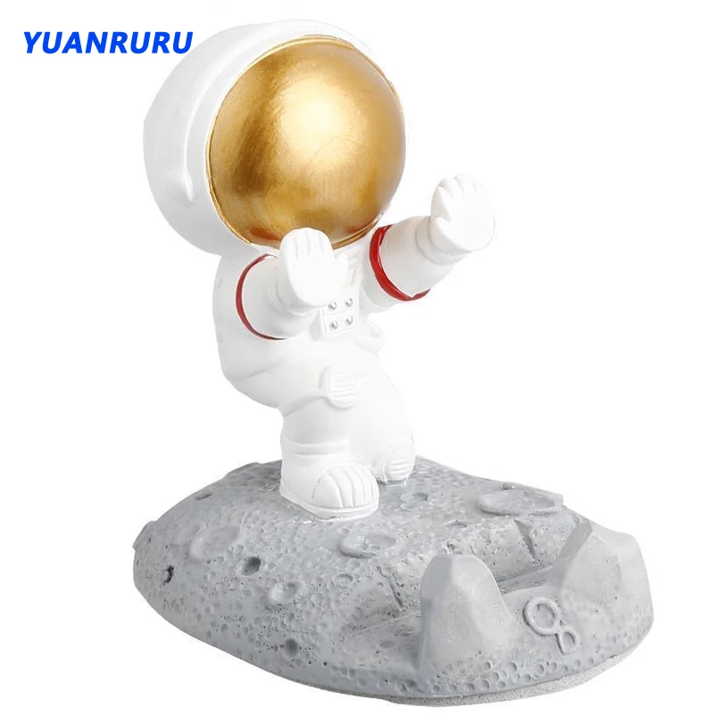 

Phone Holder Desk Stand Mobile Phone Support For iPhone Huawei Xiaomi Astronaut creative ABS material Desk Holder Stand