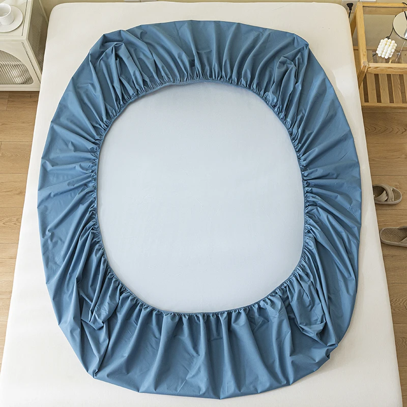 100% Waterproof Mattress Cover Protector Adjustable Non-slip Bed Fitted Sheet With Elastic Band for King Queen 90/140/160/200