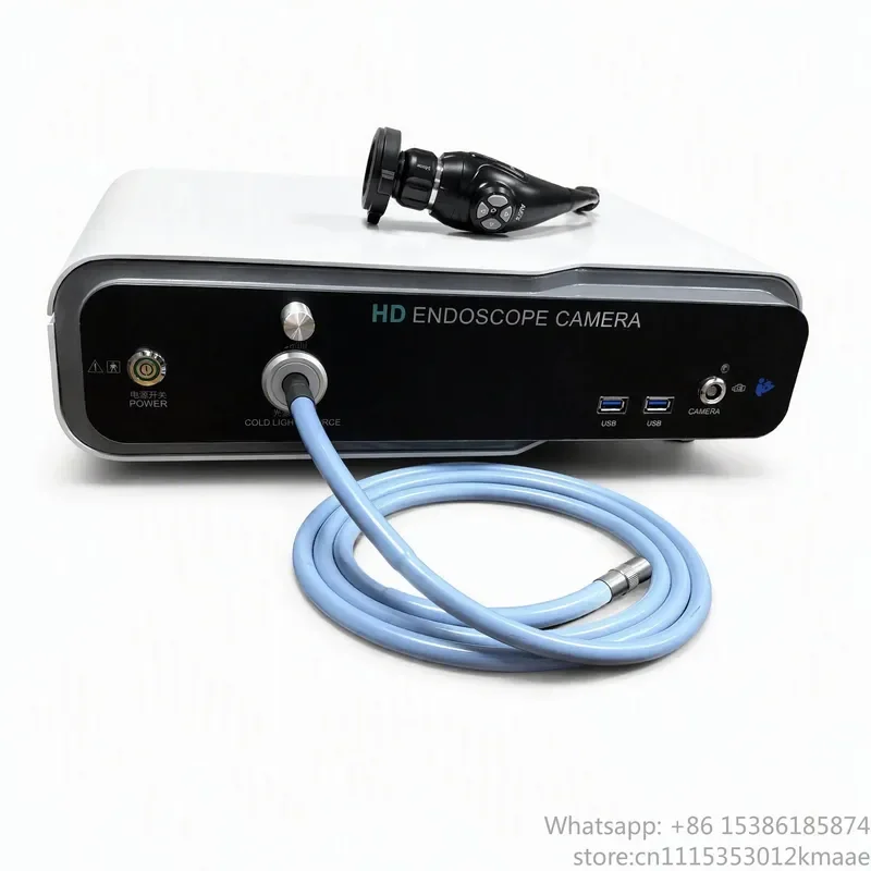 FHD Medical Endoscope Camera System with LED Cold Light Source for , ENT, Urology, Gynecology