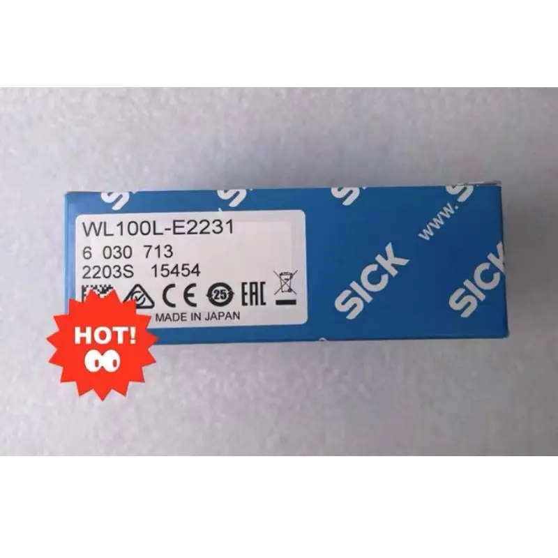 New WL100L-E2231 6030713 Optoelectronic Sensor Quick Shipment