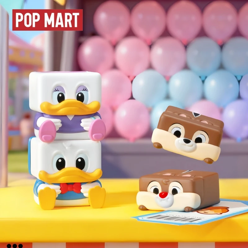 

Genuine Products In Stock Popmart Classic Pop Cube1-2-3 Series Figurines Surprise Blind Box Toys Ornaments For Gifts