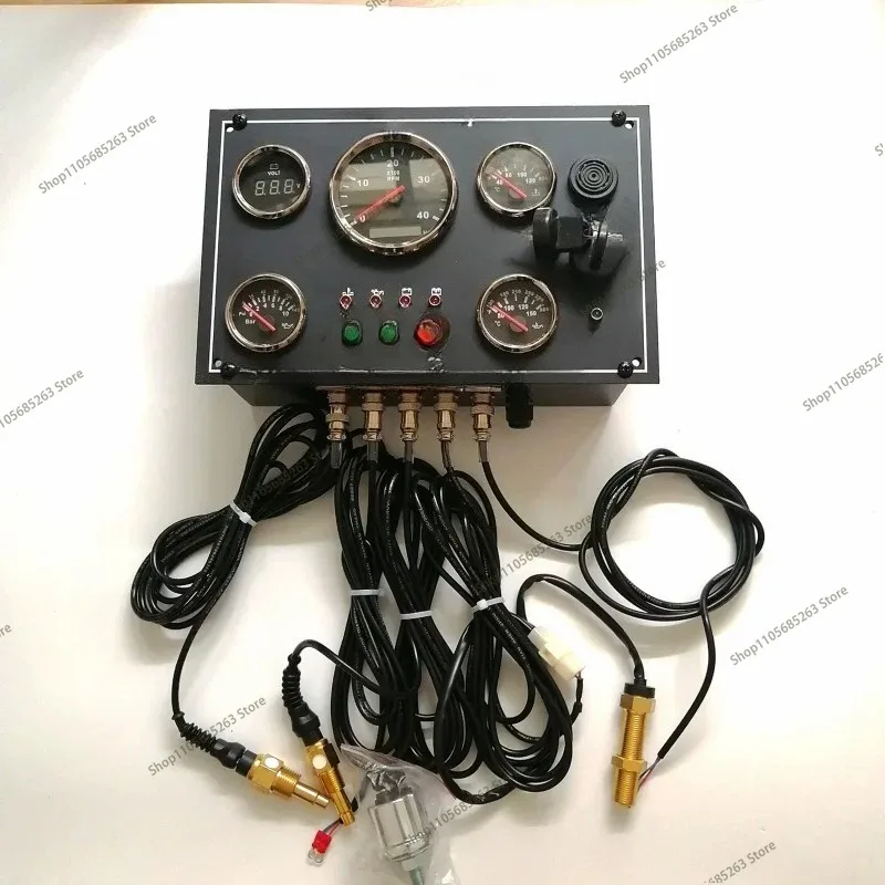 Diesel engine control panel, dashboard switch panel Marine dashboard Waterproof marine