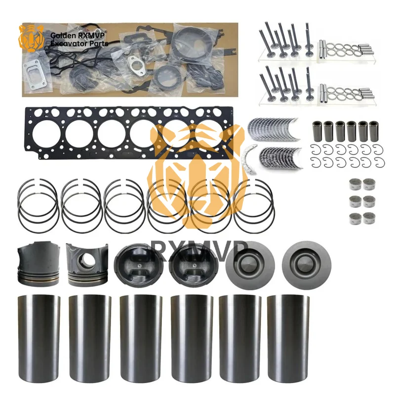 Excavator Spare Parts Engine Parts D6D D12D D10B D12C Overhaul Rebuild Kit VOLVO EC210BLC EC300CL EC360 EC360BLC EC350BLC