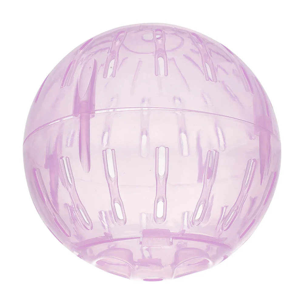 

Toys Hamster Running Ball Exercise Balls Clear Hermit Crab Cage Rat Small Pet Pink Animal Fitness