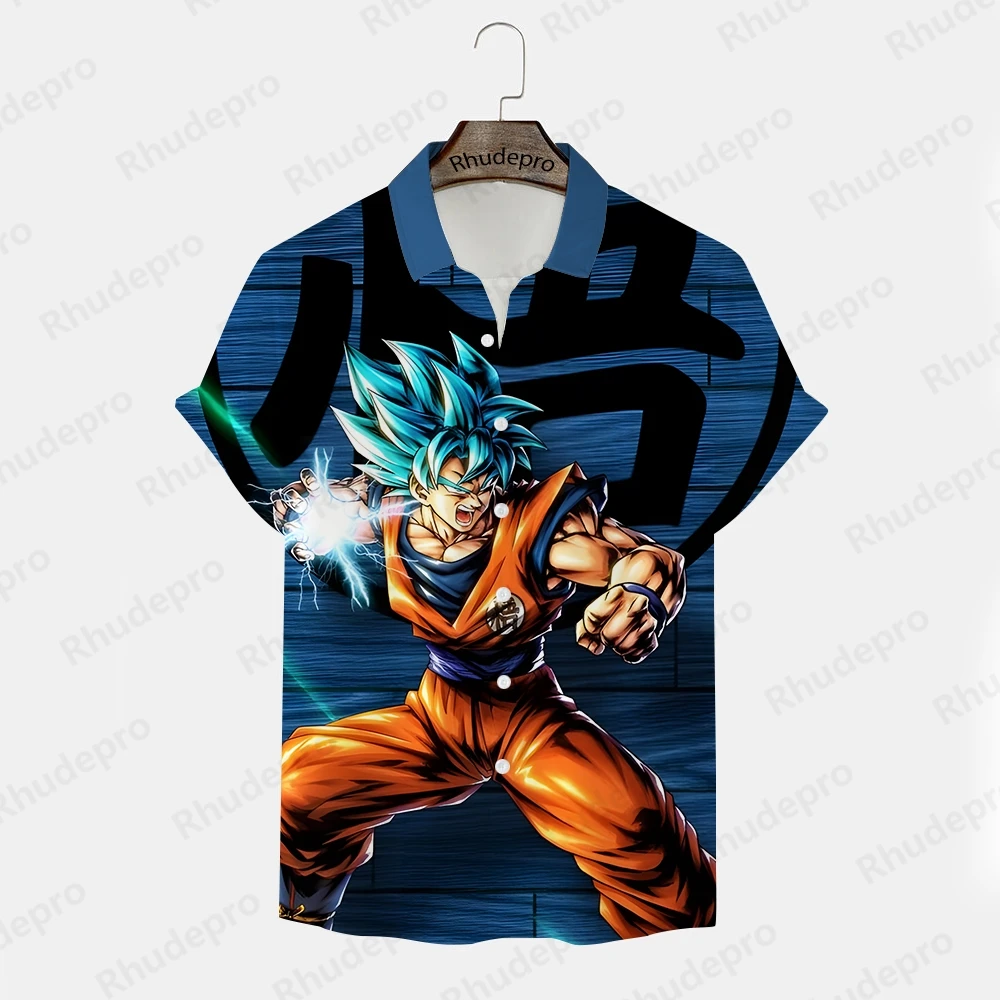 

Streetwear Goku Short Sleeve Tee Vegeta Tops Japanese Anime Anime Gym Shirt Man Couple Outfit Funny T Shirts 2024 3D Print Men