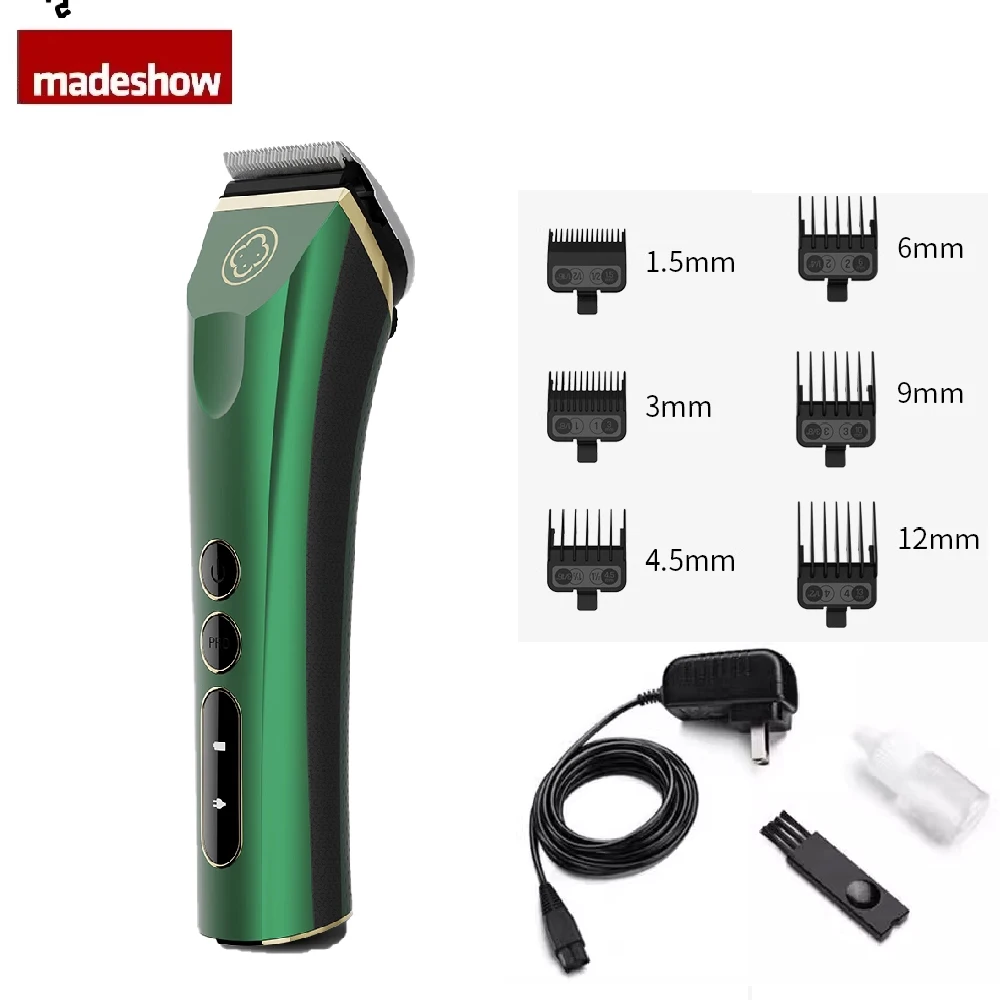 

madeshow 986F Professional Hair Clippers,Electric Hair Trimmer Beard Precise Cordless Haircut Machine For Barber Shop for Homes