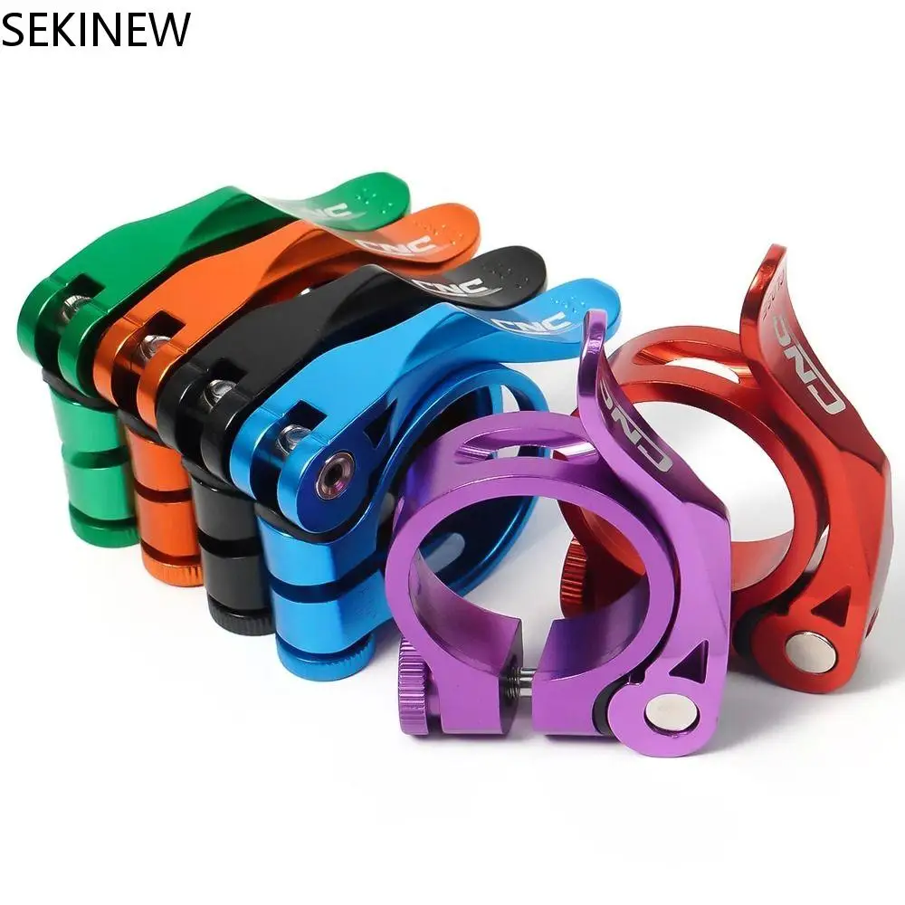 

Bicycle Seat Post Clamp Ultralight 31.8mm 34.9mm Bike Seatpost Clamp Road MTB Mountain Bike Seat Post Clamp