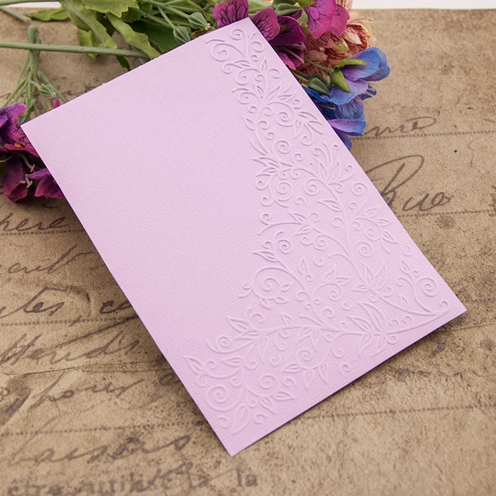 DIY Plastic Bump Embossing Template Stencil Folder for Album Scrapbooking Paper Craft Decor (EM138)