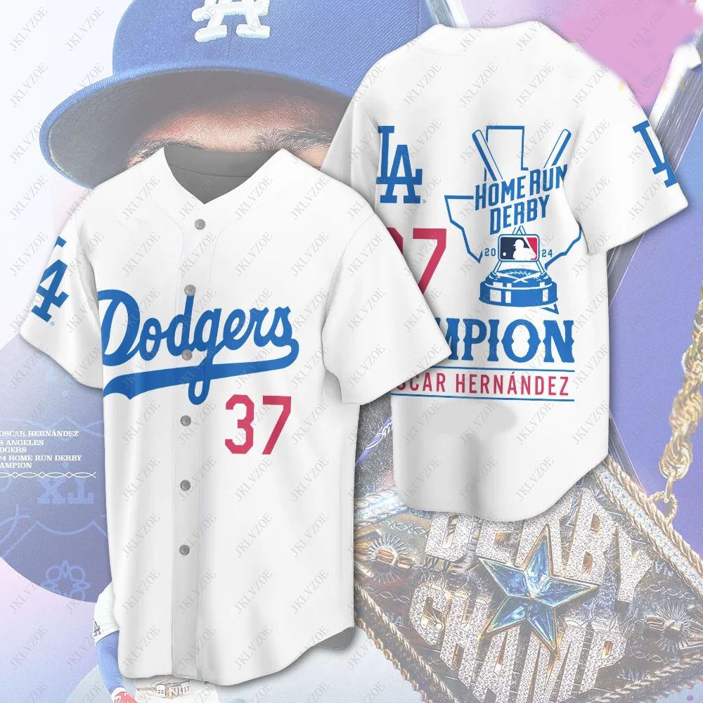 2024 Los Angeles Dodgers Men Children Boys Top T Shirt Baseball Jersey Kid Casual Tee Clothes Home Champion Male T Shirt Toronto