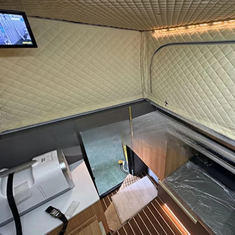 Factory Direct Truck Camper Pickup Slide in Truck Camper Roof Pop up Hard Top Alu Camping Camper van