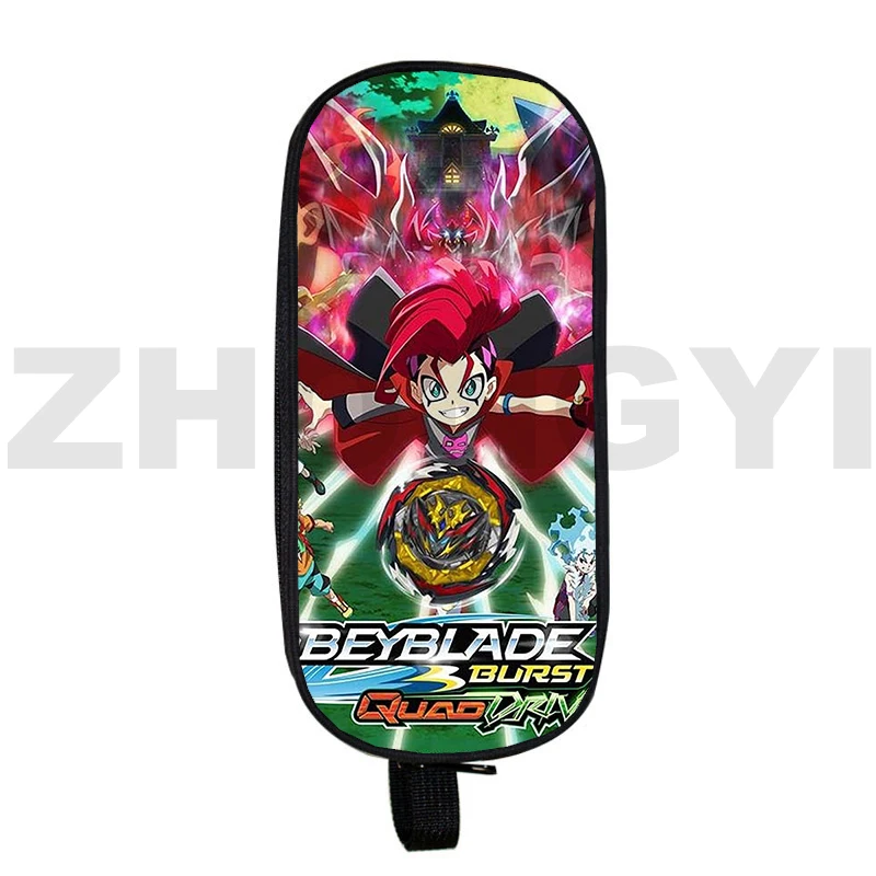 3D Beyblade Burst Fashion Cosmetic Cases Cartoon Pencil Case Anime Makeup Box Beyblade Burst School Supplies Pouch Pencil Bags