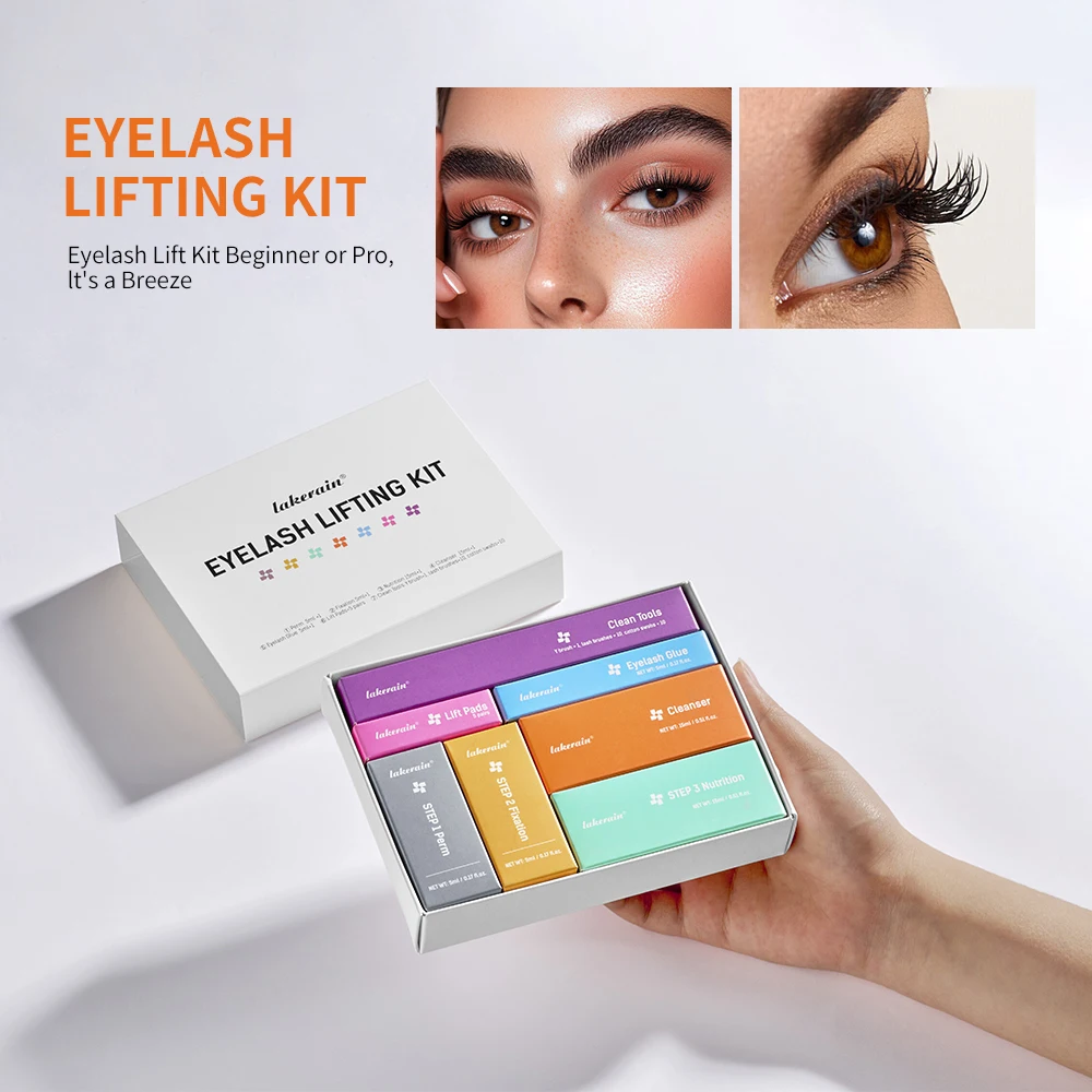 Eerstejaars Wimpers Lifting Kit Lash Lift Lash Verbeter het uiterlijk van krullende gereedschappen Lash Perm Oogmake-up Semi-permanent krullend gereedschap