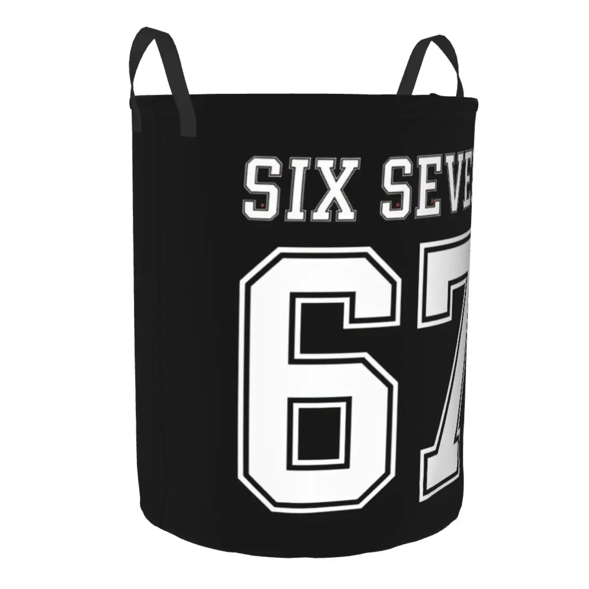 Custom Six Seven 67 Laundry Hamper Large Clothes Storage Basket Toys Bin Organizer for Boy Girl