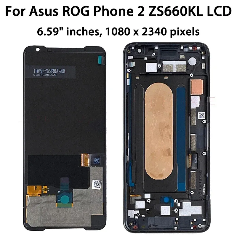 Écran tactile LCD Super AMOLED, pour ASUS ROG Phone 1 2 3 5 5S 5S Pro 5 Pro 6 6 Pro 7 7