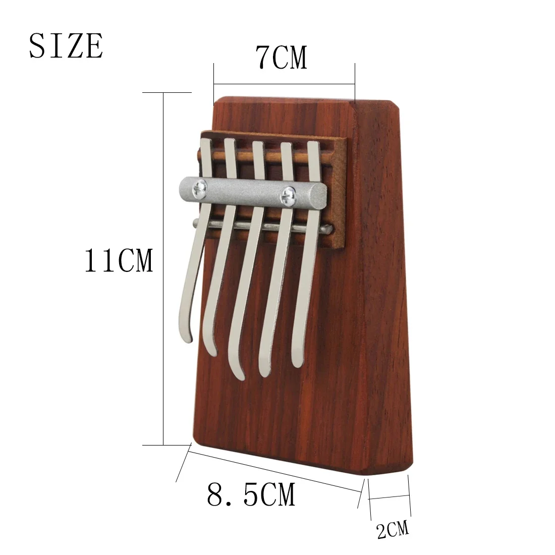 IRIN Kalimba 5 Tone Thumb Piano Professional Keyboard Instrument Wooden Children's Kalimba for Beginners Music Gift view 5