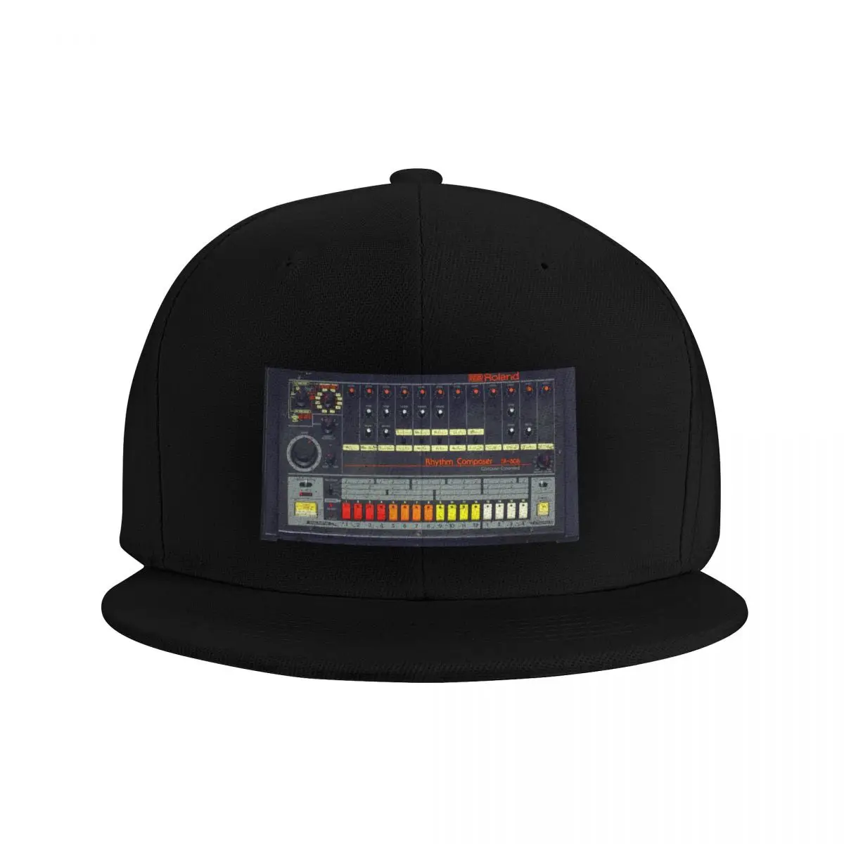 Roland TR-808 Rhythm Composer Drum Machine Vintage Baseball Cap Golf Hat Fashion Beach Fishing cap Men Golf Wear Women's