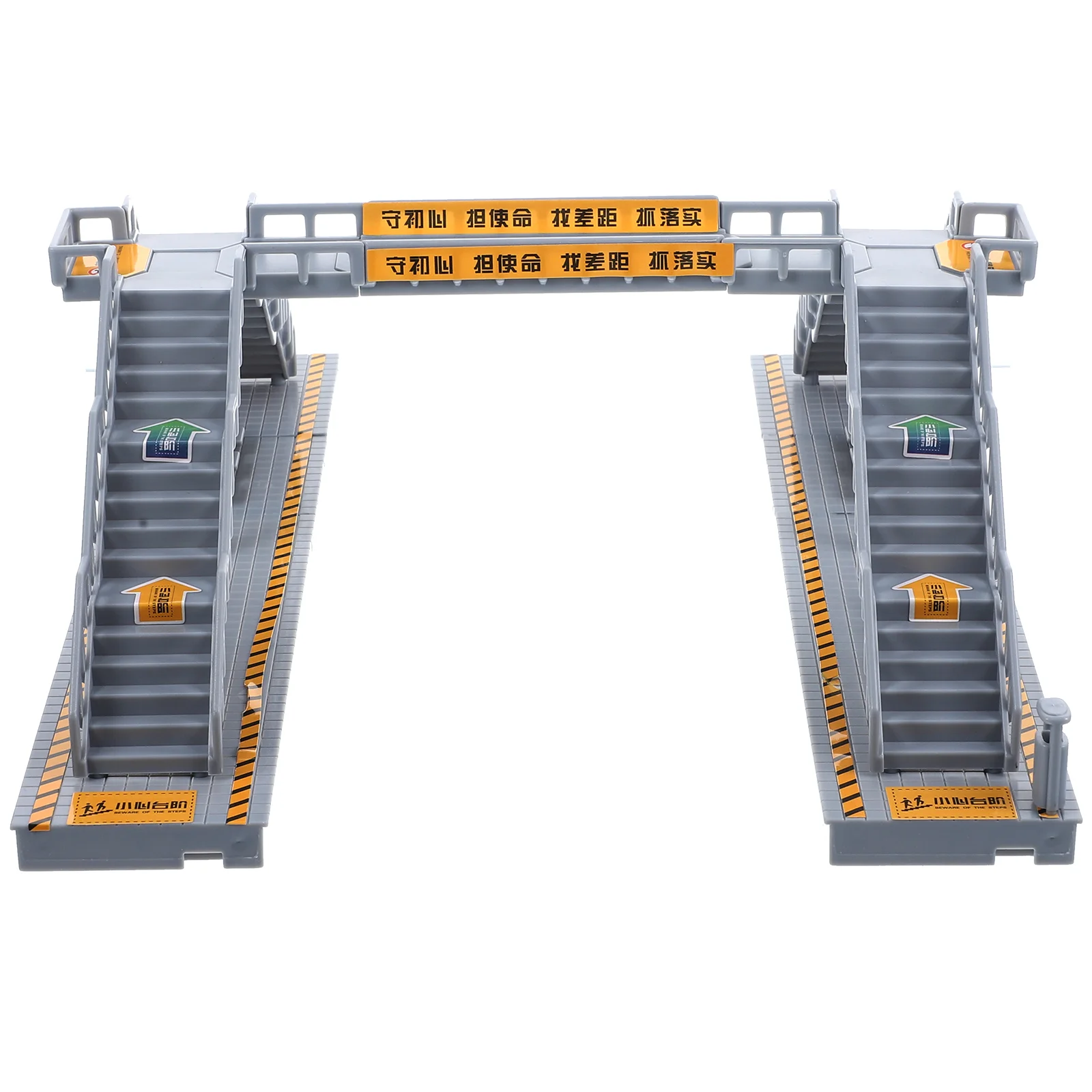 

Pedestrian Bridge Footbridge Decoration Fake Small Baskets for Storage Building Model Overhead Train