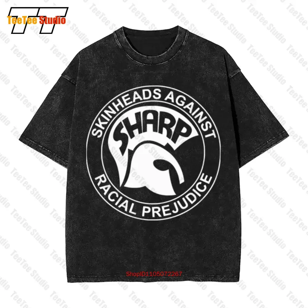 Sharp Skinhead Against Racial Prejudice Vintage Oversized T-Shirt 3GMH