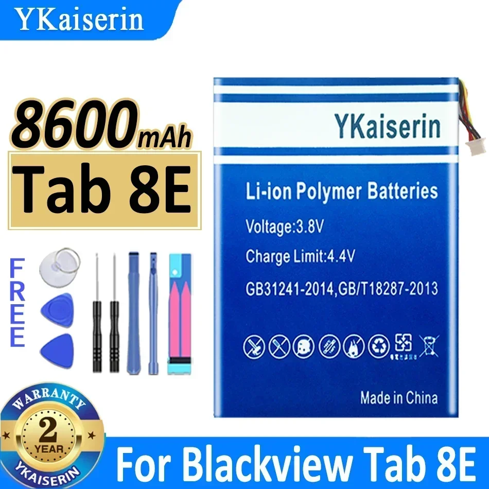 YKaiserin Tab 6 (3210099) Tab 10 (3395137) Tab 8E TAB 11 (LI3295123PVUTL) Tab 9 (3395137) Battery For Blackview Tab 6 8E 9 10 11