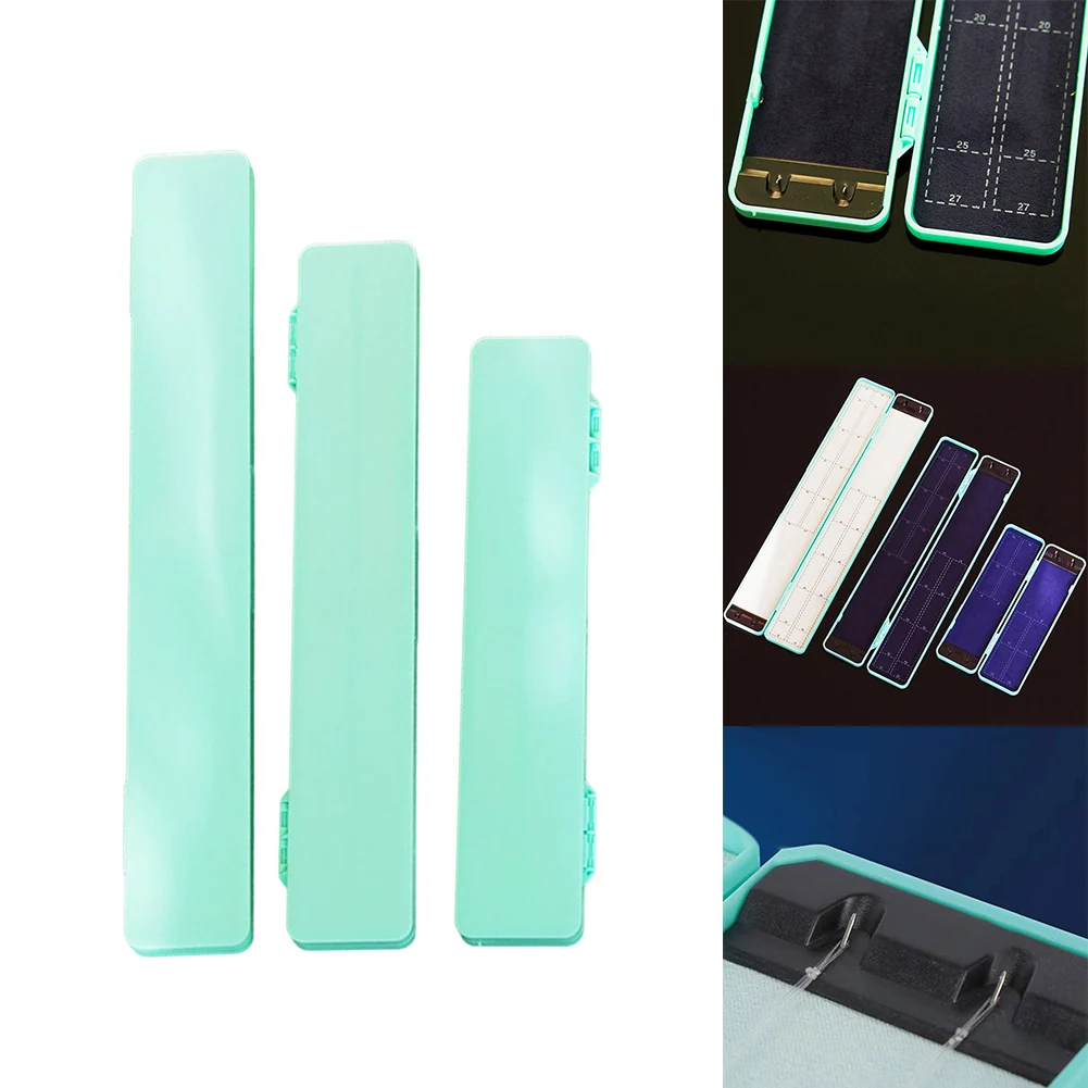 

1pc Fishing Sub-line Box Double-layer Large Capacity Fishing Sub-Line Hook Case With Scale Storage Boxes Tackle Accessories Box