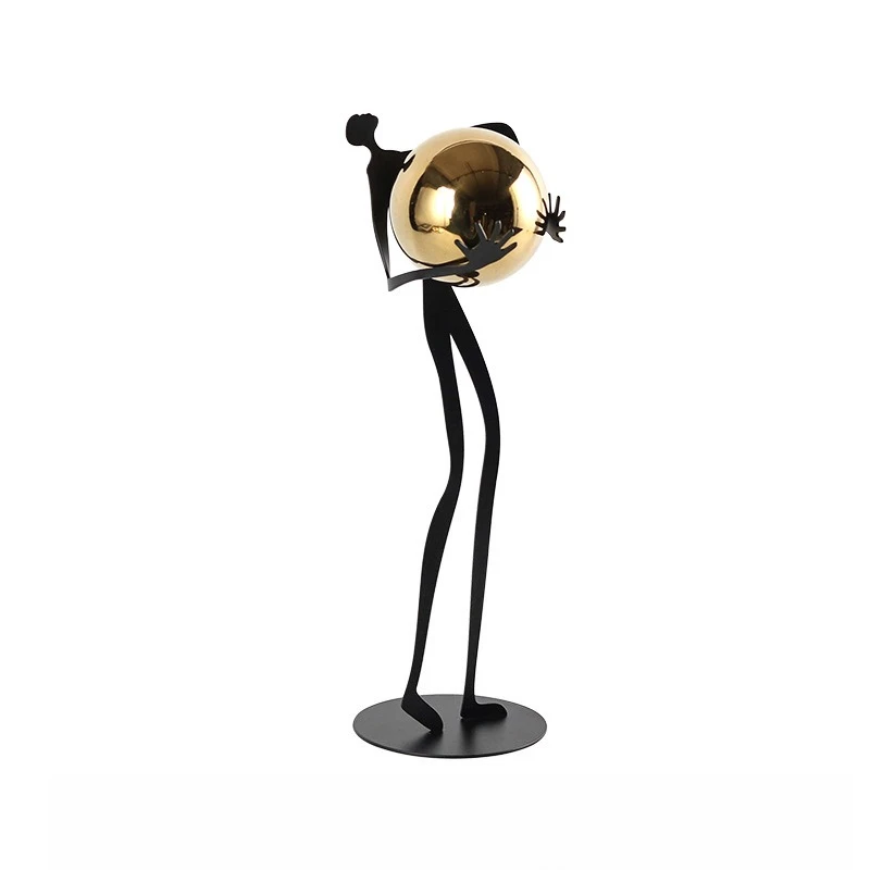 Metal Handicrafts, Abstract Portrait Sculpture Decorations, Metal Statues, Home Decoration Accessories