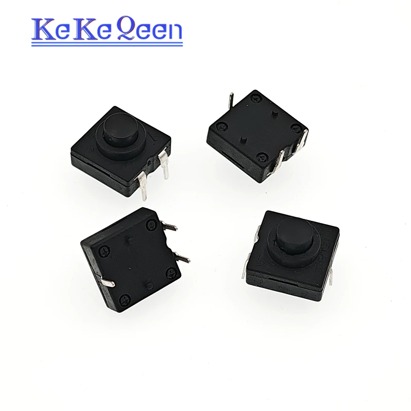 10PCS/LOT K-1212 CB1212-213BS Button Switch flashlight switch 3pins ON-ON-OFF 12*12 ultra-thin 213BS  CB1212-213