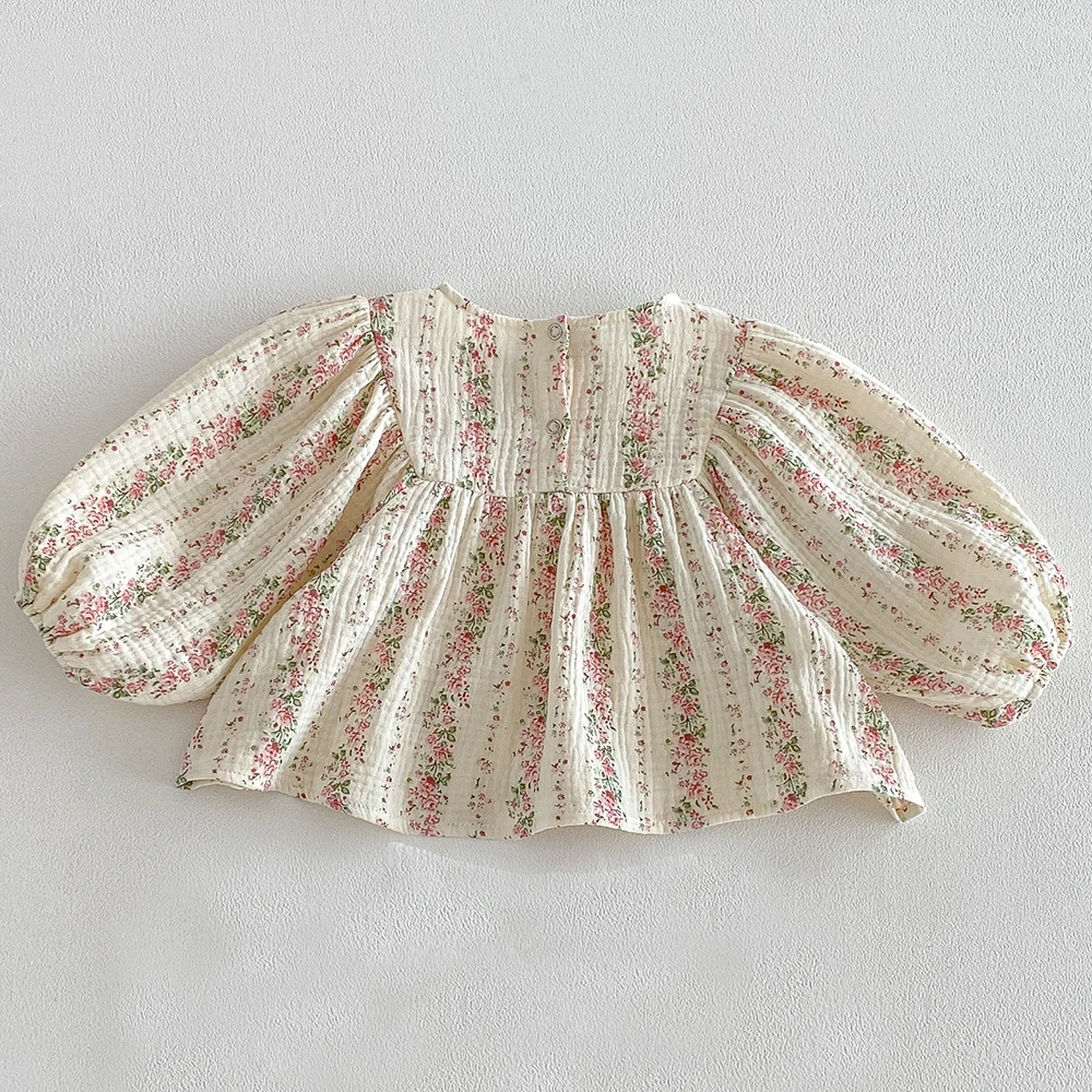 เสื้อเด็กผู้หญิงลายลูกไม้ปักลา - Baby Clothing Unisex บทวิจารณ์และราคา