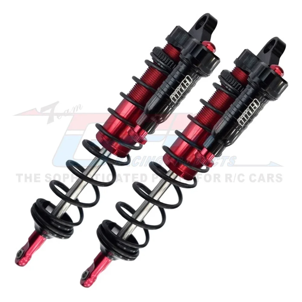 GPM Metal 143mm True Negative Pressure Rear Shock Absorber 9661 for Traxxas 1/8 Sledge 4WD Monster Truck 95076-4 Upgrade Parts
