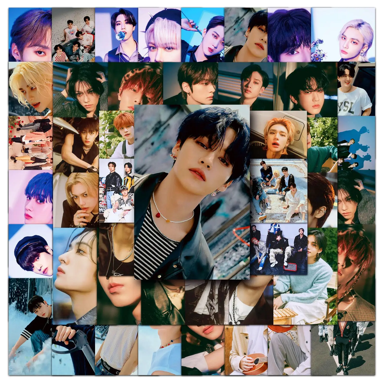 10/50PCS Stray Kids Stickers Korean Boy Group Peripheral Graffiti Decal Toys for Stationery Box Water Cup Scrapbook Diary