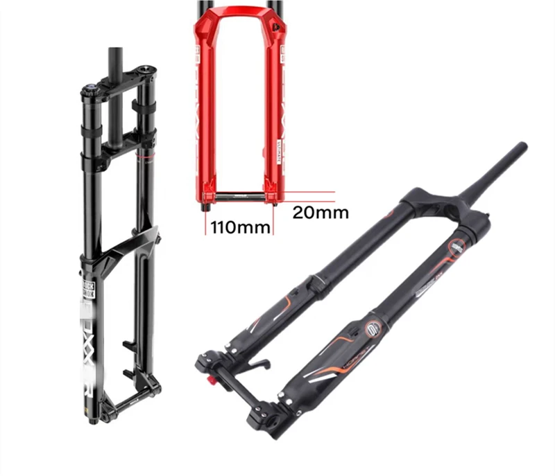 CNC MTB Downhill Vorderradnabe 20x110mm Steckachse 32H 36H 6-Bolzen Scheibenbremse Fahrradnabe für DH Mountainbike – Detail 11