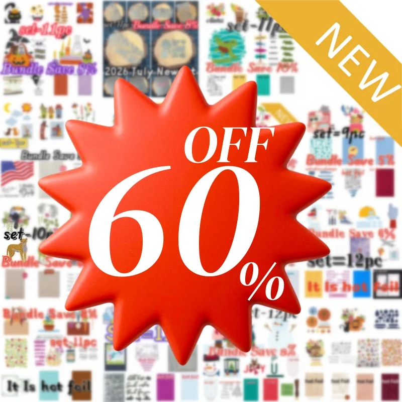 Craft Clearance Collection Metal Cutting Dies Clear Stamps Stencil Hot Foil For DIY Scrapbook Craft Decoration Embossing