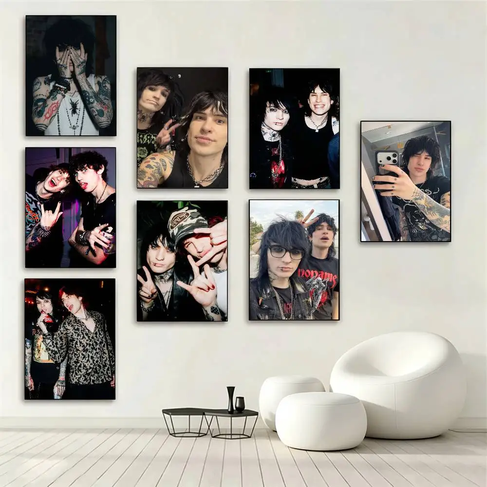 Jake Webber Johnnie Guilbert Poster Waterproof Wall Art Sticker For Bar Living Room Vintage Decor High Quality Print Gift