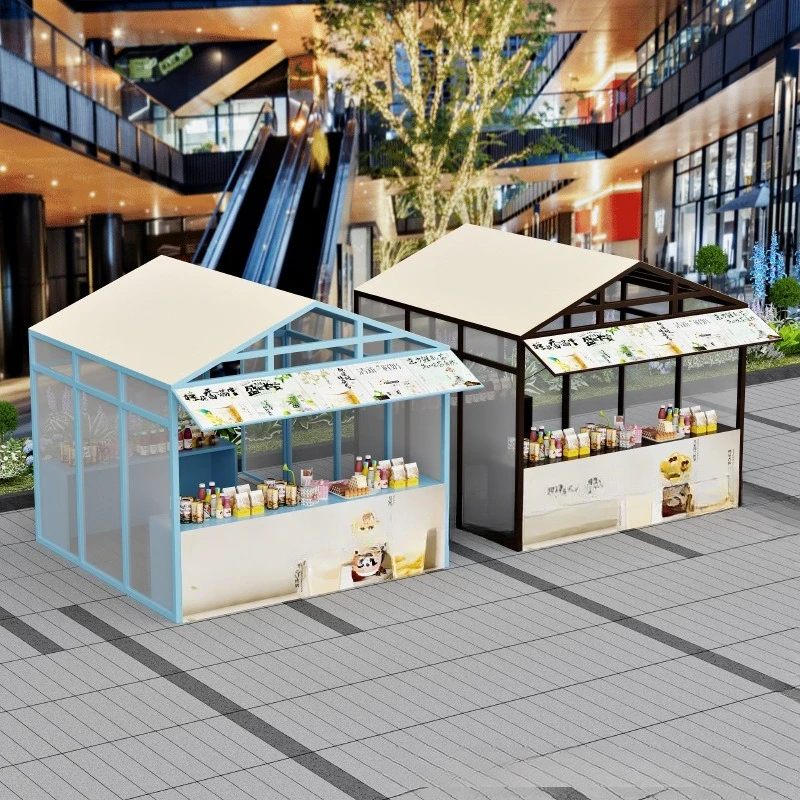 Market Stall Rack Street Square Activity Model House Fully Stall Rack Cultural Tourism Night Market Promotion Display Rack
