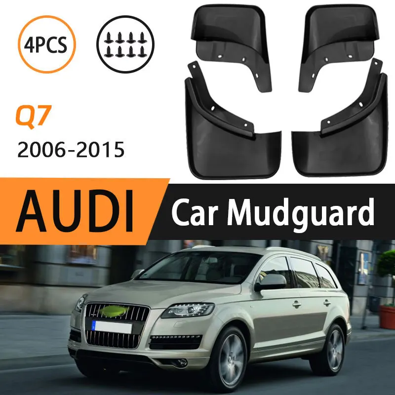 

Mudflap For Audi Q7 4L 2006 2007 2008 2009 2010 2011 2012 2013 2014 2015 Mudguard Guard Fender Front Rear Wheel Auto Accessories