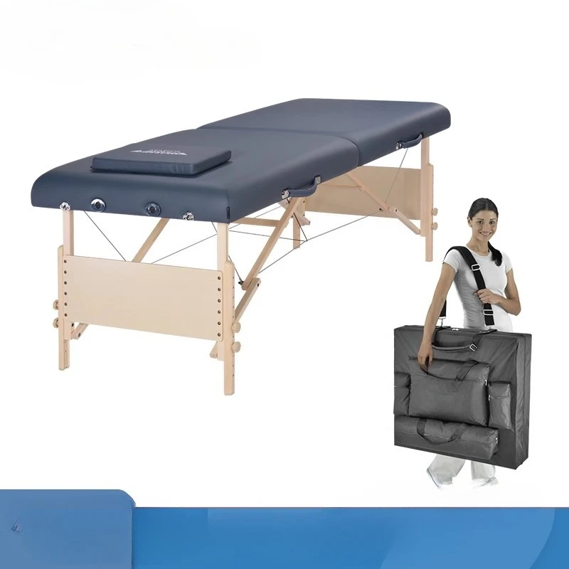 

Therapy Portable Massage Tables Folding Professional Gua Sha Iron Massage Tables Soft Cushion PU Leather Furniture Meja Pijat MH