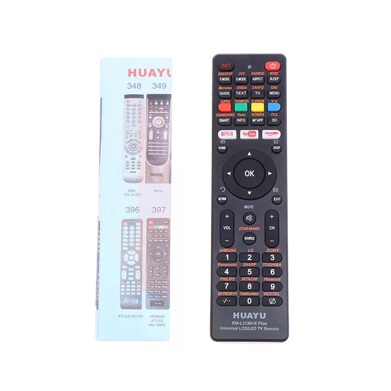 Remote Plus Universal Replacement Control Rm l1130 x Television High Quality Durable Material Easy To Install Ideal Gift Choice