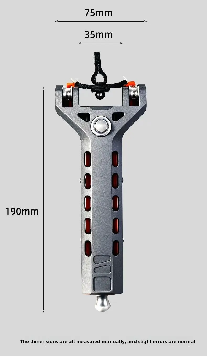 Automatic Loading Continuous Firing PLASTIC Slingshot CNC Magazine Outdoor Shooting Competition High Precision Practical Use EDC