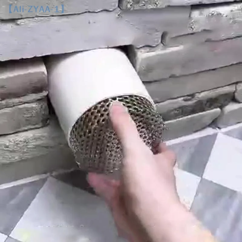 【ZYAA-1】304 Stainless Steel Gutter Protector Drain Downspout Protectors Cleaner Gutter Downsport Guards For Preventing Debris