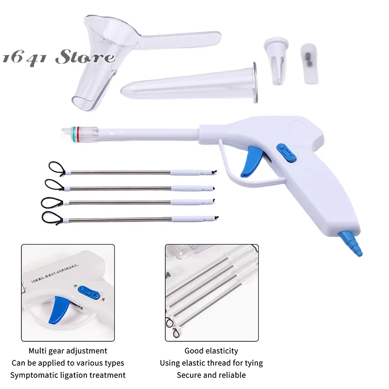 

(НОВИНКА) 1 комплект высококачественных одноразовых автоматических лигаторов для геморроя, специальное устройство для лигирования анально-ректальных геморроидальных узлов.