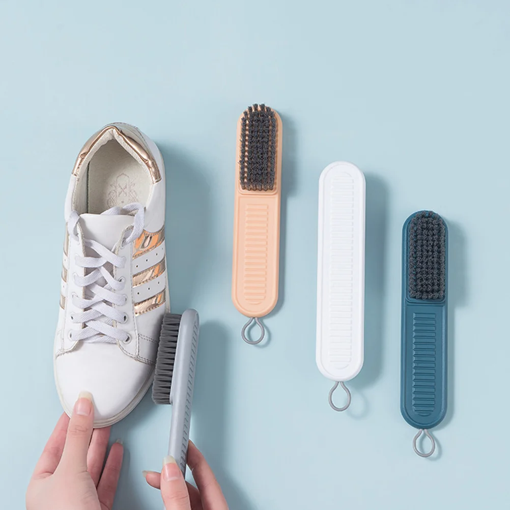 

5 Pcs Laundry Brush Bristles Clothes Washing Shoes White Clothing Cleaning Cleaner