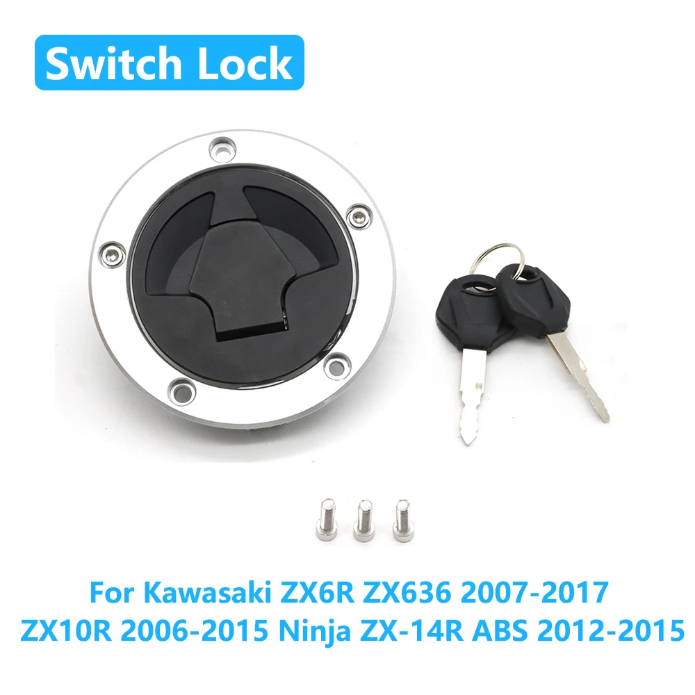 

Крышка топливного бака мотоцикла, ключи для Kawasaki ZX6R ZX636 2007-2017 ZX10R 2006-2015 Ninja ZX-14R ABS 2012-2015