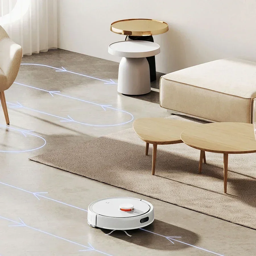 Xiaomi Mijia Robot المكانس الكهربائية Mop 3C Plus طبعة محسنة Pro C103 5000PA شفط كنس غسل ممسحة APP الذكية المخططة