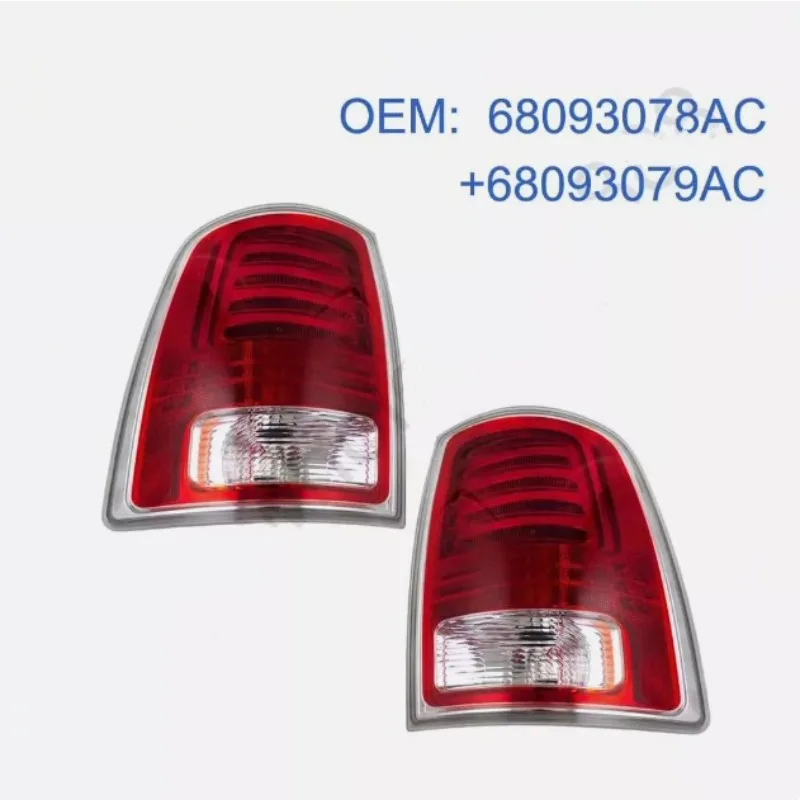 

For Dodge Ram 1500 Taillights, Rear Brake Lights, Rear Taillight Assembly, Left and Right