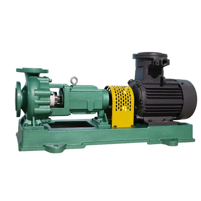 

IHF25-20-160 High Efficiency ISO 2858 Compliant F46 Lined Centrifugal Pump for Chemical Acid Transfer Compliant ISO Standards