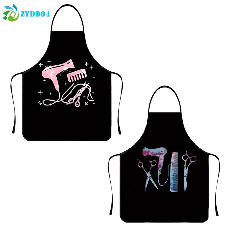 

● 1 шт. забавные парикмахерские инструменты для парикмахера, фартуки для мужчин и женщин, унисекс, салон, домашняя стрижка волос, тканевый фартук из ткани Оксфорд