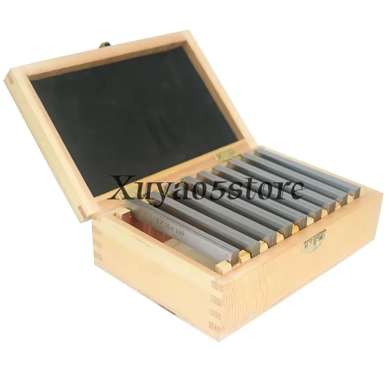 Parallel pad iron, milling machine pad, vice parallel plate 18 pieces equal height pad iron, parallel block