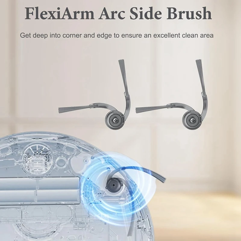 สําหรับ Roborock Qrevo Curve/P20 Pro หุ่นยนต์เครื่องดูดฝุ่นอะไหล่หลักแปรงด้านข้างถุงเก็บฝุ่นผ้าเช็ดทําความสะอาดตัวกรอง