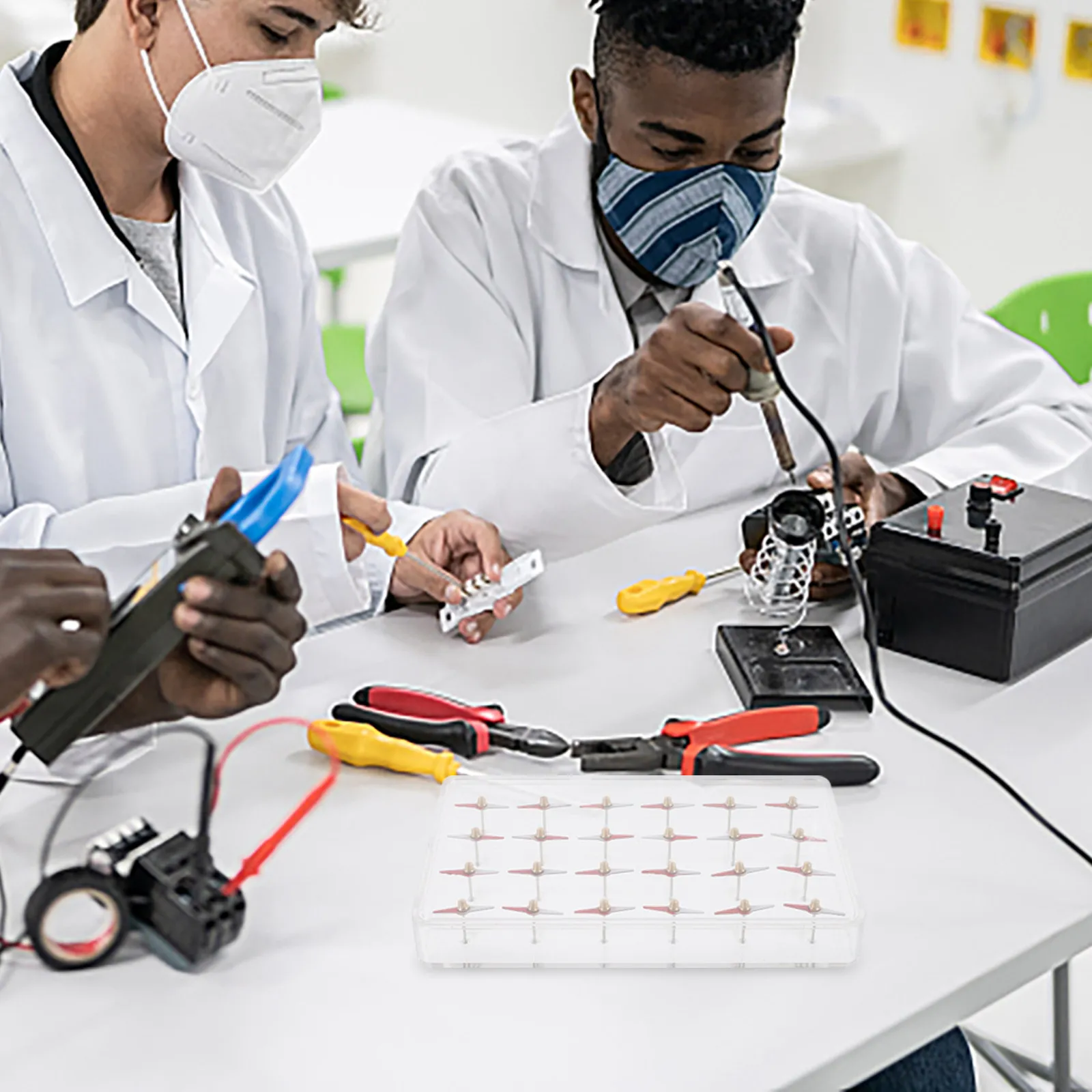 

Набор магнитных учебных инструментов: компас для сборки, обучающий прибор по физике для студентов