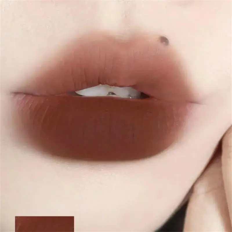 Batom de veludo fosco para mulheres, brilho labial duradouro, bálsamo labial impermeável, fácil de colorir, cosméticos de maquiagem coreanos, TSLM1